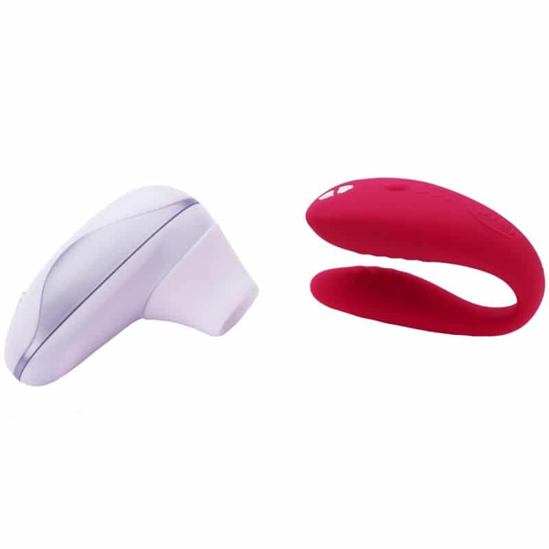 Womanizer och We-Vibe Tease and Please Gåvoset