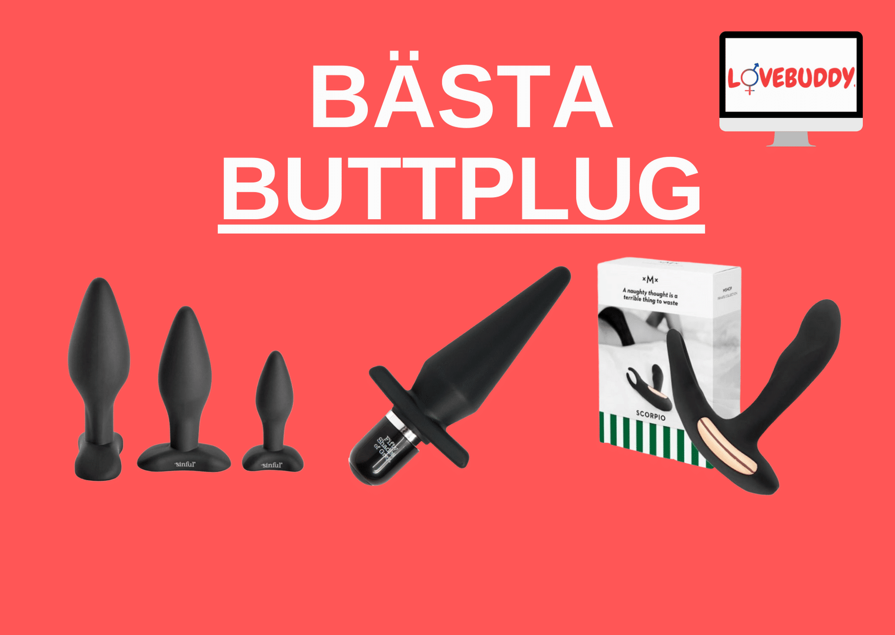 bästa buttplug