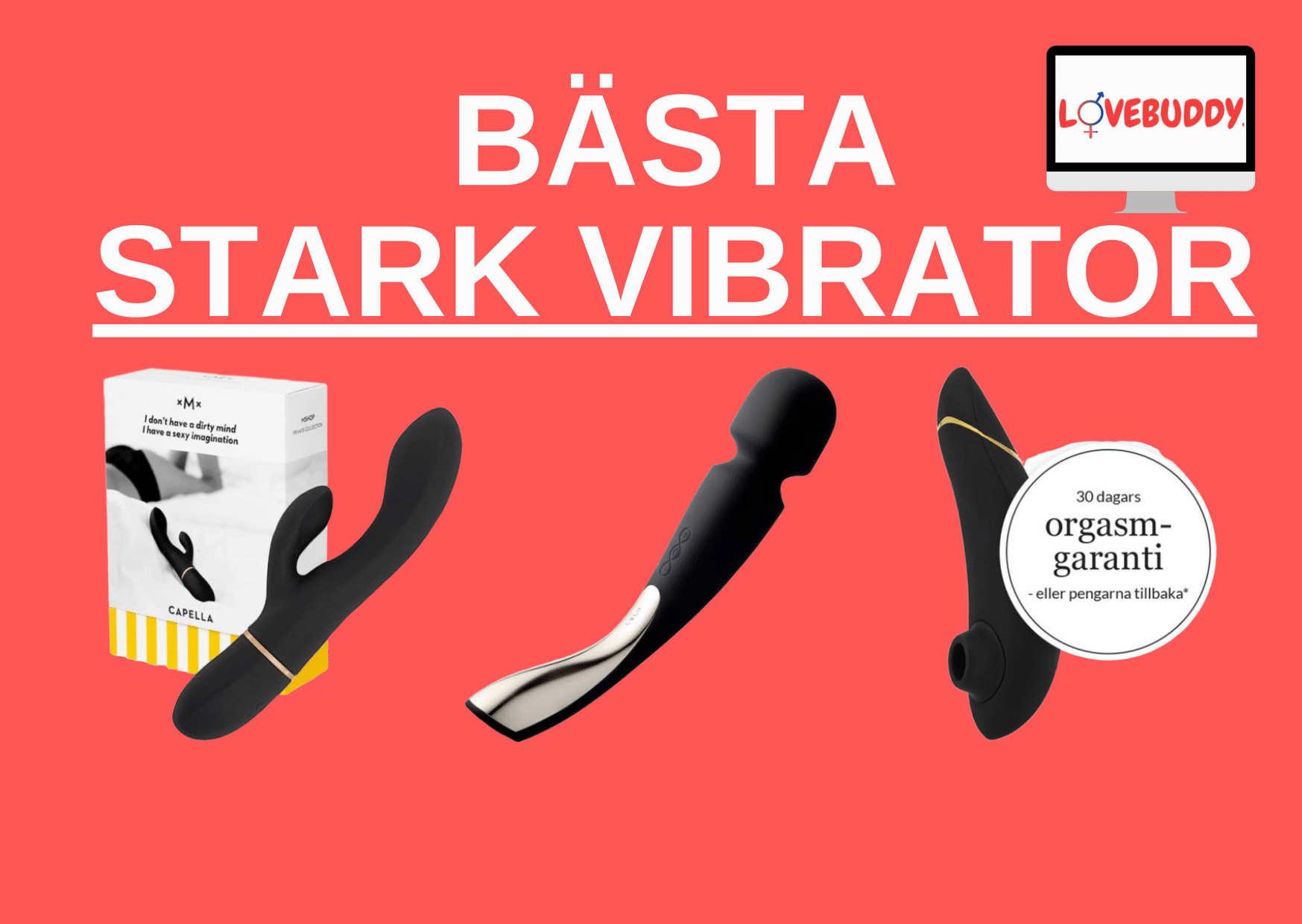 bästa stark vibrator