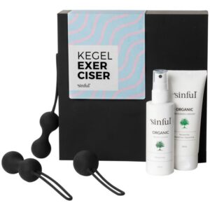 Sinful Kegel Exerciser Set med A-Z Guide