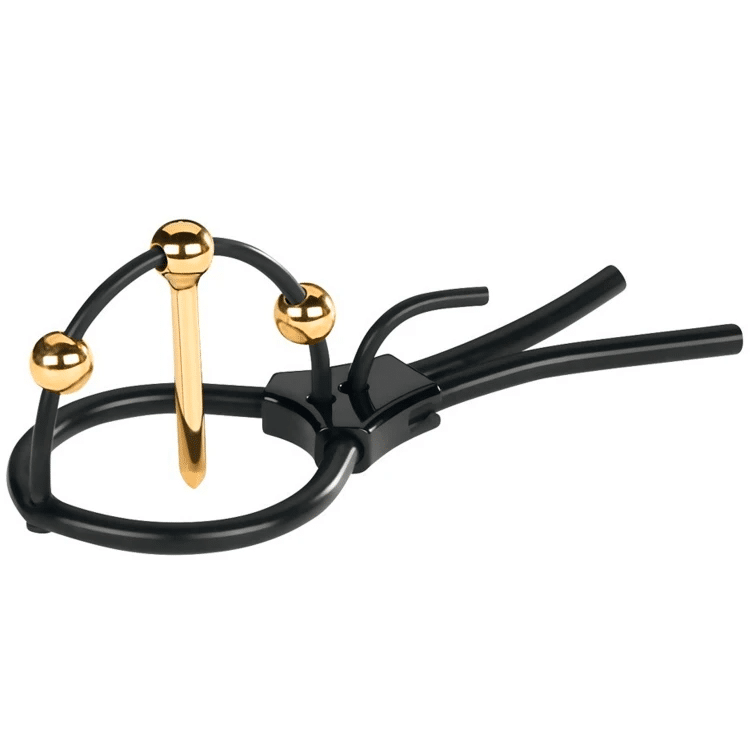 Mystim Plunging Pete Elektro Ollonring med Dilator