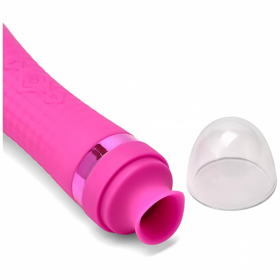 SUCTION DOUBLE END WAND PINK