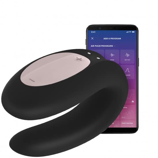 Satisfyer Double Joy Appstyrd Parvibrator