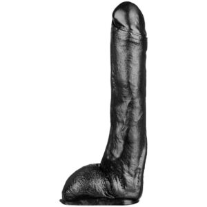 all black sven dildo 29 cm