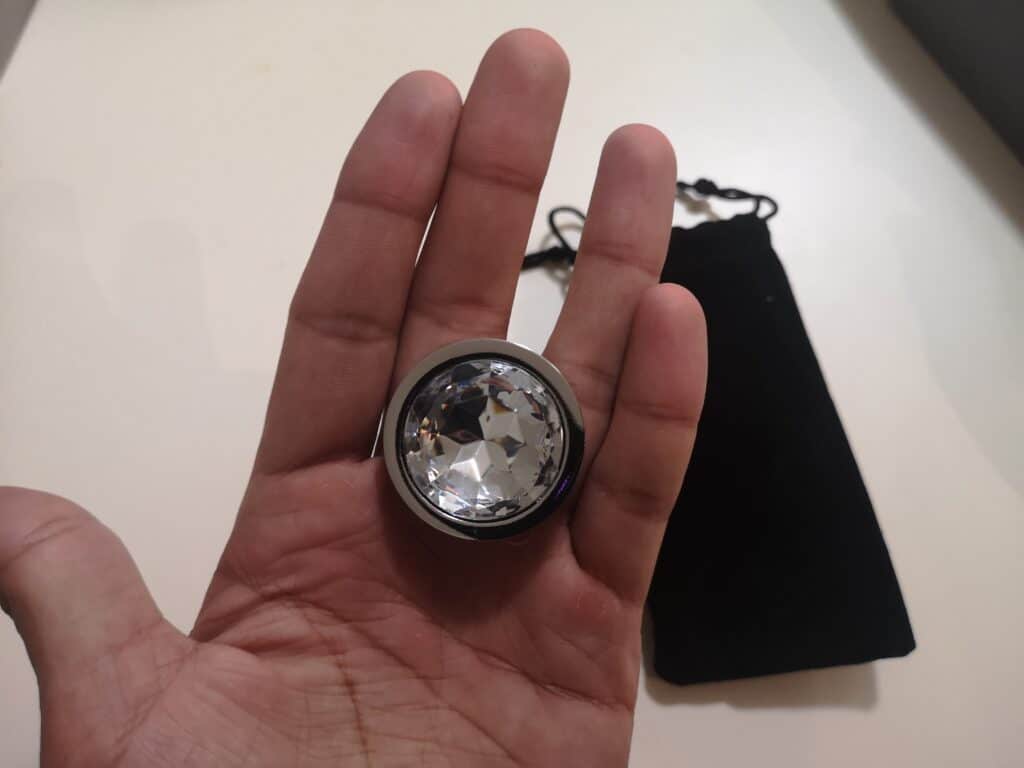 Pleasure steel buttplug