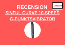 Recension – Sinful Curve 10-Speed G-punktsvibrator Sinful Curve 10-Speed G-punktsvibrator