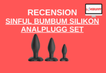 Recension – BumBum Analpluggar Silikon Set Sinful bumbum analpluggar
