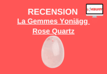 Recension – La Gemmes Yoni ägg Rose Quartz Yoni ägg