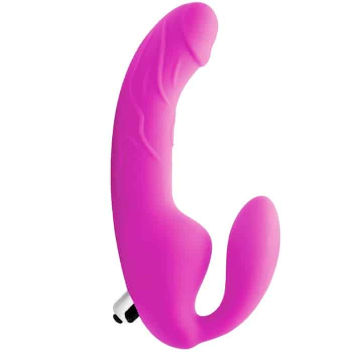 Strap U Royal Rider Vibrerande Strap-On Dildo