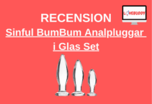 Recension – Sinful BumBum Analpluggar i Glas Set Sinful BumBum Analpluggar i Glas