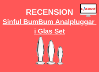Sinful BumBum Analpluggar i Glas