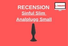 Recension – Sinful Slim Analplugg Small Sinful slim analplugg small