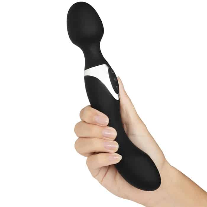 Sinful Curvy Double Pleasure Uppladdningsbar Magic Wand Vibrator