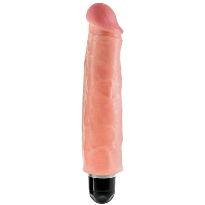 King Cock Stiffy Vibrerande Dildo 18 cm