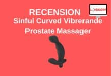 Sinful Curved Vibrerande Prostate Massager