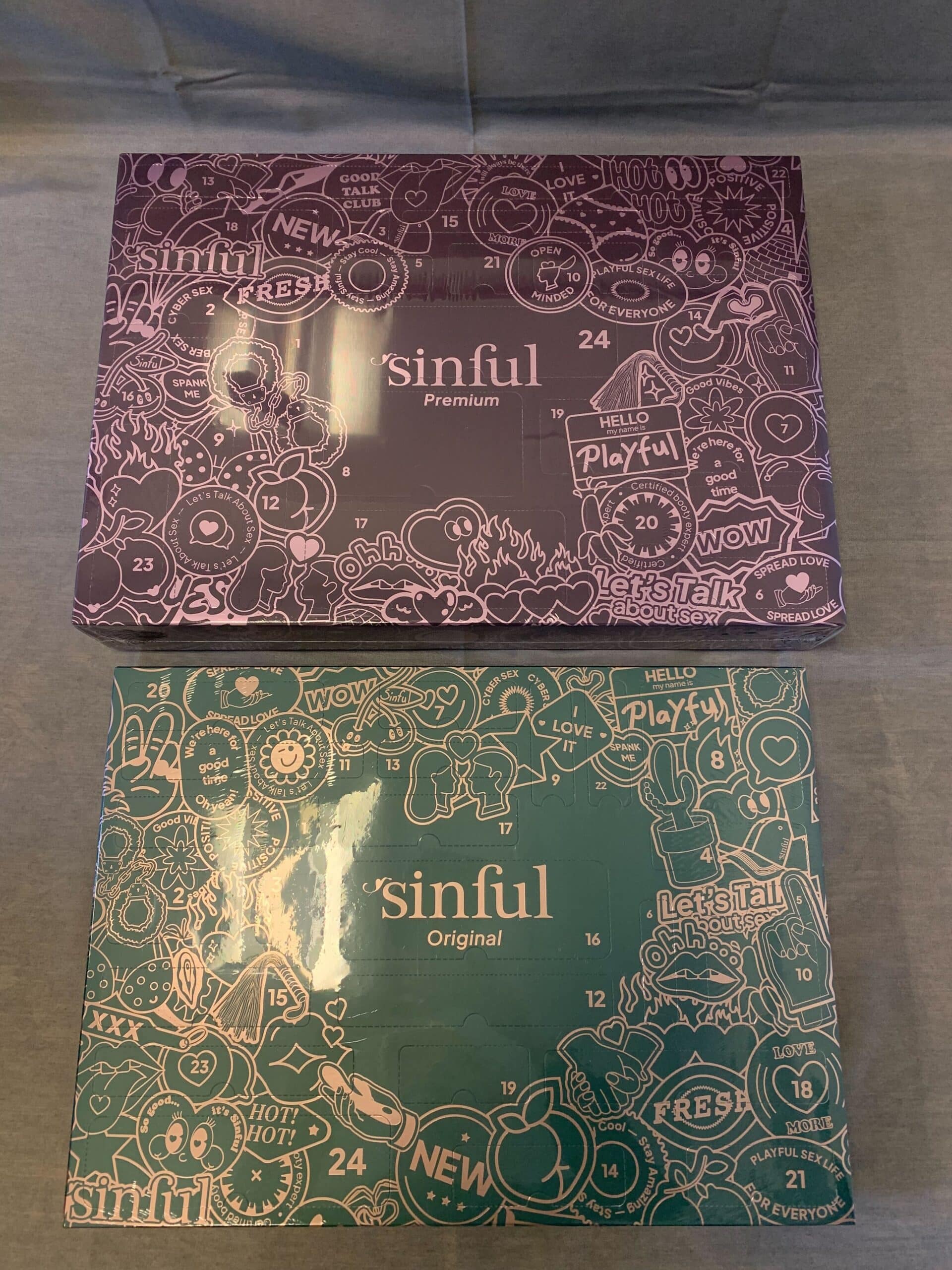 Sinful Original Julkalender vs Sinful Premium Julkalender