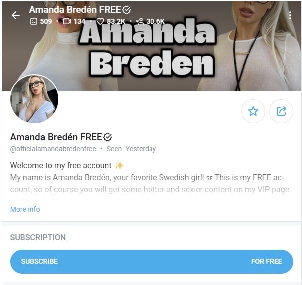 Amanda Breden free