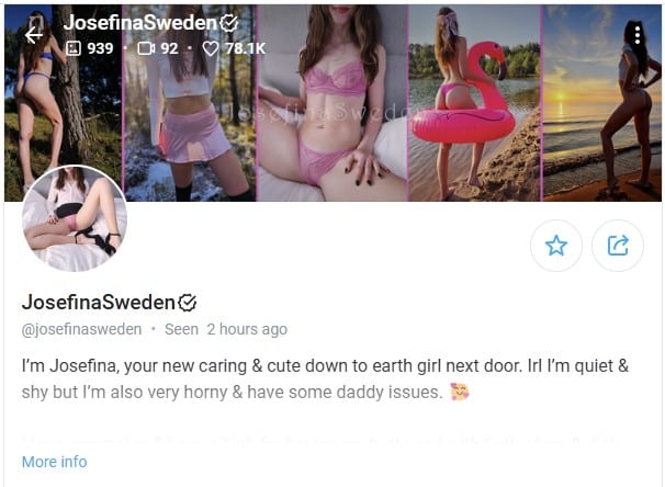Josefina sweden