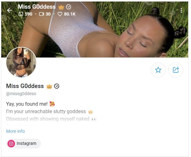 MIss goddess