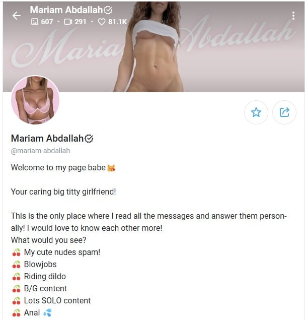 Mariam abdallah