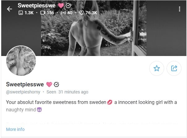 Sweetpiesswe