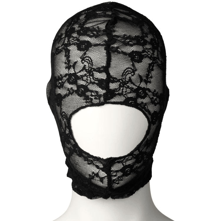 Master Series Lace Seduction Bondage Huva